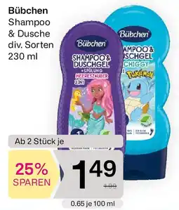 Bipa Bübchen Shampoo & Dusche Angebot