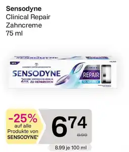Bipa Sensodyne clinical repair zahncreme Angebot