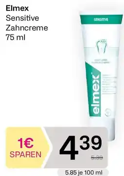 Bipa Elmex Sensitive Zahncreme Angebot