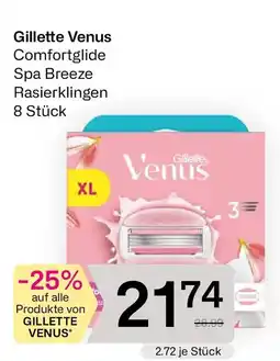 Bipa Gillette Venus Angebot