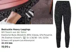Tchibo Eduscho Bedruckte heavy leggings Angebot