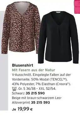 Tchibo Eduscho Blusenshirt Angebot