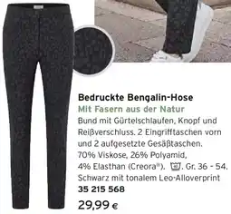 Tchibo Eduscho Bedruckte bengalin hose Angebot