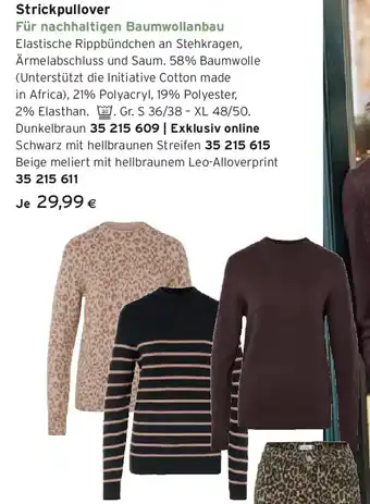 Tchibo Eduscho Strickpullover Angebot