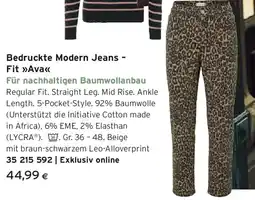 Tchibo Eduscho Bedruckte Modern Jeans Fit Ava Angebot