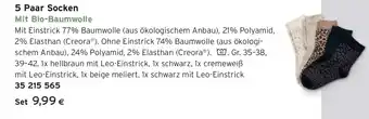 Tchibo Eduscho 5 Paar Socken Angebot
