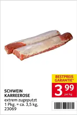 Transgourmet Schwein karreerose Angebot