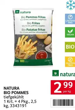 Transgourmet Natura bio pommes Angebot