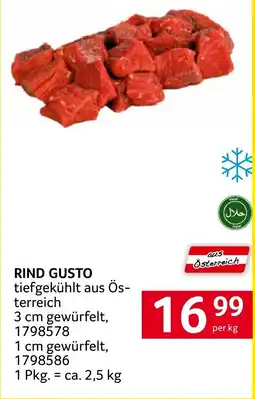 Transgourmet Rind gusto Angebot