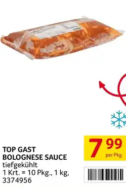 Transgourmet Top gast bolognese sauce Angebot