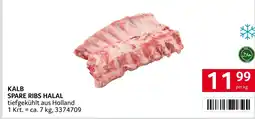 Transgourmet KALB SPARE RIBS HALAL Angebot