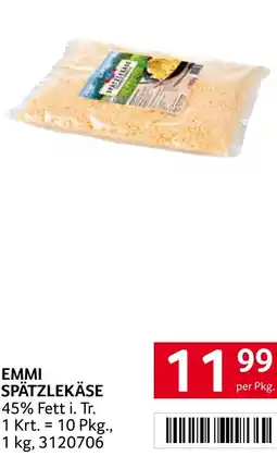 Transgourmet Emmi spätzlekäse Angebot