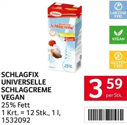 Transgourmet Schlagfix universelle schlagcreme vegan Angebot