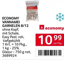Transgourmet Economy vannamei garnelen 8/12 Angebot