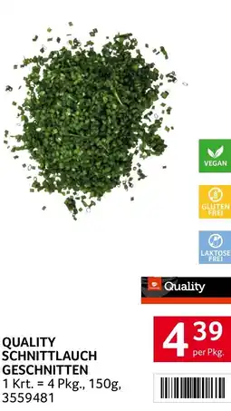 Transgourmet Quality schnittlauch geschnitten Angebot
