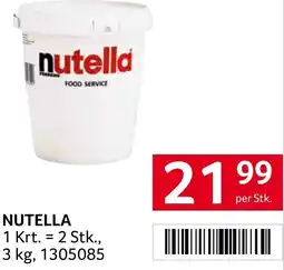Transgourmet Nutella Angebot