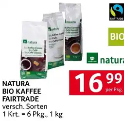 Transgourmet Natura bio kaffee fairtrade Angebot