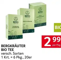 Transgourmet Bergkräuter bio tee Angebot