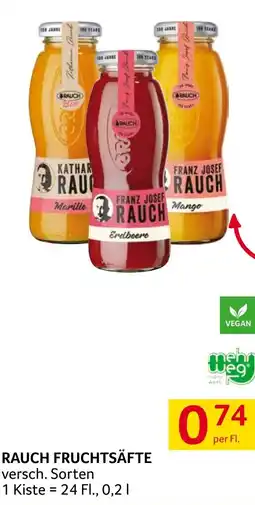 Transgourmet Rauch fruchtsäfte Angebot