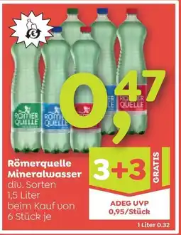 ADEG Römerquelle Mineralwasser Angebot
