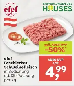 ADEG efef Faschiertes Schweinefleisch Angebot