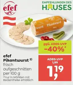 ADEG efef Pikantwurst Angebot
