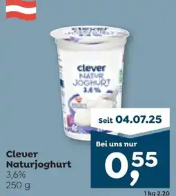 ADEG clever Naturjoghurt Angebot