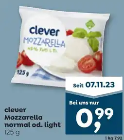 ADEG clever Mozzarella normal od. light Angebot