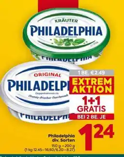Billa Philadelphia div. Sorten Angebot