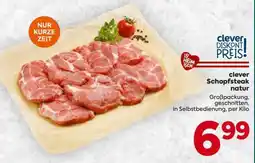 Billa clever Schopfsteak natur Angebot