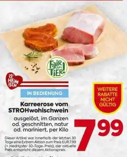 Billa Karreerose vom Strohwohlschwein Angebot
