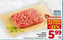 Billa clever Faschiertes gemischt Angebot