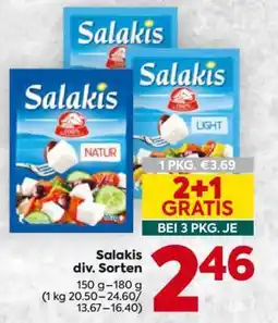Billa Salakis div. Sorten Angebot