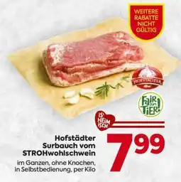 Billa Hofstädter Surbauch vom STROHwohlschwein Angebot