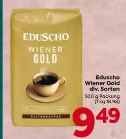 Billa Eduscho Wiener Gold div. Sorten Angebot