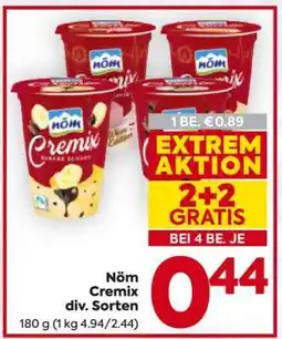 Billa Nöm Cremix div. Sorten Angebot