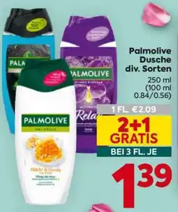 Billa Palmolive Dusche div. Sorten Angebot