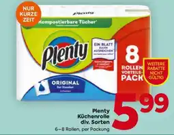 Billa Plenty Küchenrolle div. Sorten Angebot