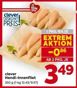 Billa clever Hendl-Innenfilet Angebot
