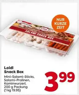 Billa Loidl Snack Box Angebot
