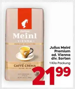 Billa Julius Meinl Premium od. Vienna div. Sorten Angebot