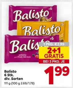 Billa Balisto Angebot