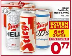 Billa Stiegl Goldbräu, Hell od. 0,0% Angebot