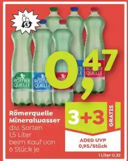 ADEG Roemerquelle Mineralwasser Angebot