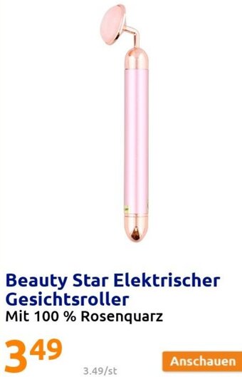 Action Beauty Star Elektrischer Gesichtsroller Angebot