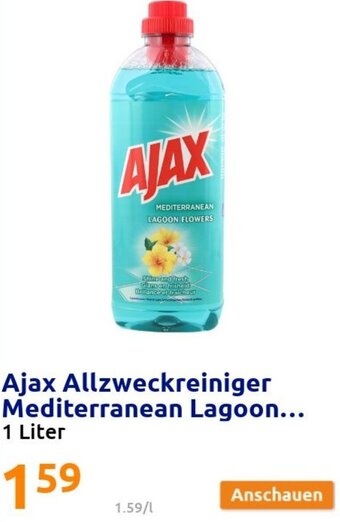 Action Ajax Allzweckreiniger Mediterranean Lagoon 1 Liter Angebot