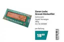Eurogast Grissemann Zaren-Lachs Gravad-Rückenfilet Angebot