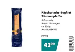 Eurogast Grissemann Räucherlachs-Bugfilet Zitronenpfeffer Angebot