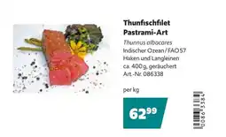Eurogast Grissemann Thunfischfilet Pastrami-Art Angebot