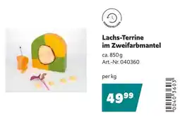 Eurogast Grissemann Lachs-Terrine im Zweifarbmantel Angebot